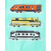 imageThe Childrens Place Baby and Toddler Boys Vehicle Short Sleeve Graphic TShirts MultipackConstructionRacecarTrain