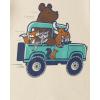 imageThe Childrens Place Baby and Toddler Boys Vehicle Short Sleeve Graphic TShirts MultipackDinoMonster TruckAnimals