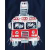 imageThe Childrens Place Baby and Toddler Boys Vehicle Short Sleeve Graphic TShirts MultipackFire TruckPolice CarAmbulance