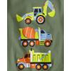 imageThe Childrens Place Baby and Toddler Boys Vehicle Short Sleeve Graphic TShirts MultipackRacerConstructionMonster Trucks