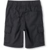 imageThe Childrens Place Boys Essential Cargo ShortsWashed Black Single
