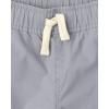 imageThe Childrens Place Boys Pull on Jogger ShortsFin GrayFlaxTidal 3pack