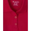 imageThe Childrens Place Girls Long Sleeve Pique PoloRuby Single
