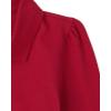 imageThe Childrens Place Girls Long Sleeve Pique PoloRuby Single