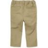 imageThe Childrens Place and Toddler Stretch Straight Chino PantsFlax Single