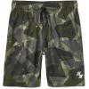 imageThe Childrens Place Boys Performance Basketball Shorts 2 PackCamo Green