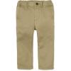imageThe Childrens Place and Toddler Stretch Straight Chino PantsFlax Single