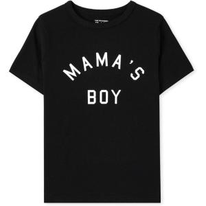 imageThe Childrens Place Baby Mamas Boy Short Sleeve Graphic T ShirtMamas Boy Single