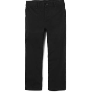 imageThe Childrens Place Boys Stretch Relaxed Straight Chino PantsBlack