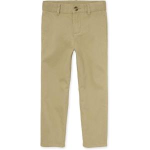 imageThe Childrens Place Boys Stretch Relaxed Straight Chino PantsFlax