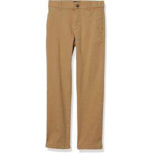 imageThe Childrens Place Boys Stretch Relaxed Straight Chino PantsFlax Single