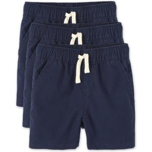 imageThe Childrens Place Boys and Toddler Essential Jogger ShortsTidal 3 Pack