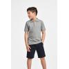 imageThe Childrens Place Boys Multipack Short Sleeve Pique PoloRedwoodSmokeWhite 3pack