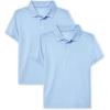 imageThe Childrens Place Boys Multipack Short Sleeve Pique PoloBrook 2pack