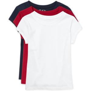 imageThe Childrens Place girls Tee shirtRuby TidalWhite 3pack