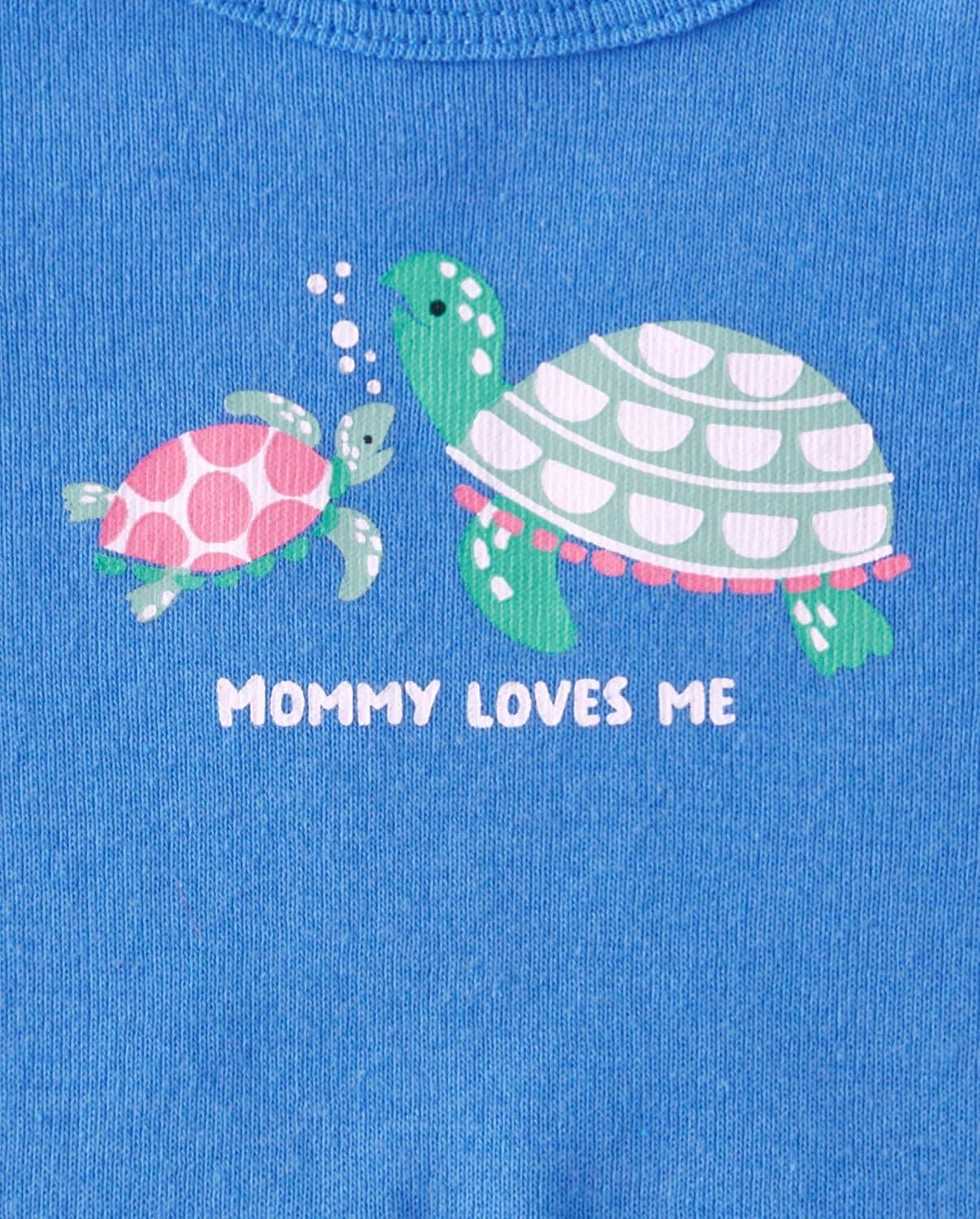 imageThe Childrens Place babyboys And Newborn Short Sleeve Bodysuits MultipacksTurtle 5pack