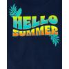 imageThe Childrens Place Baby Boys and Newborn Snug Fit 100 Cotton Sleeve Top and Shorts 2 Piece Pajama SetSummer
