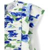 imageThe Childrens Place Baby Girls and Newborn Casual Short Sleeve Dress with Diaper CoverRenew Blue Floral