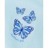 imageThe Childrens Place babyboys And Newborn Short Sleeve Bodysuits MultipacksBaby Blue Floral 5pack