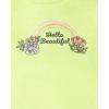 imageThe Childrens Place babyboys And Newborn Short Sleeve Bodysuits MultipacksFlower ChildBeautiful 5pack