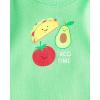 imageThe Childrens Place babyboys And Newborn Short Sleeve Bodysuits MultipacksFood 5pack