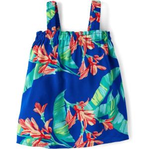 imageThe Childrens PlaceBabyGirlsand Newborn Casual Sleeveless DressBlue Tropical0 Months3 Months