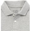 imageThe ChildrenS Place Boys Long Sleeve Pique PoloLt Grey Single