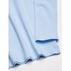 imageThe Childrens Place Baby Girls and Toddler Long Sleeve Ruffle Pique PoloDaybreak Single