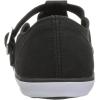 imageThe Childrens Place Girls Kayla Velvet Flat Shoe ShoeBlack