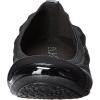 imageThe Childrens Place Girls Kayla Velvet Flat Shoe ShoeBlack Quilted