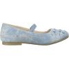 imageThe Childrens Place Girls Kayla Velvet Flat Shoe ShoeDenim  Ballet 2