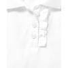 imageThe Childrens Place Girls Toddler Mulipack Short Sleeve Ruffle Pique PolosWhite 5pack