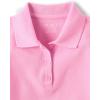 imageThe Childrens Place Multipack Short Sleeve Pique PoloAurora PinkSparkle PinkPurple 3pack