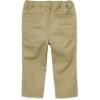 imageThe Childrens Place and Toddler Relaxed Straight Chino PantsmultipacksFlax 5pack