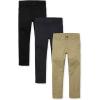 Black/New Navy/Flax 3-pack