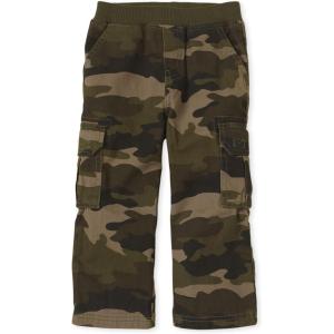imageThe Childrens Place Pull on Cargo PantsOlive Camo Single