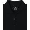 imageThe ChildrenS Place Girls Short Sleeve Picque Polo DressBlack