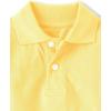 imageThe Childrens Place Baby and Toddler Boys Short Sleeve Polo ShirtYellowWhiteBrook 3pack