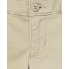 imageThe Childrens Place Girls Uniform Skinny Chino PantsSandy 2pack