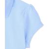 imageThe Childrens Place Short Sleeve Ruffle Pique PolomultipacksDaybreak 2pack
