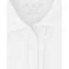 imageThe Childrens Place Short Sleeve Ruffle Pique PolomultipacksWhite 2pack