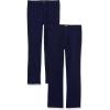 imageThe Childrens Place Girls Uniform Skinny Chino PantsTidal 2 Pack