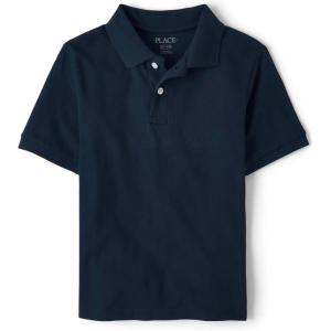 imageThe Childrens Place Baby and Toddler Boys Short Sleeve Polo ShirtNautico