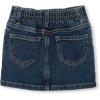 imageThe Childrens Place Baby Toddler Girls Denim SkortChina Blue