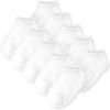 imageThe Childrens Place Baby Boys and Toddler Ankle Socks Variety PackWhite 10pack