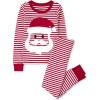 Santa Christmas Stripe