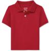 imageThe Childrens Place Boys Uniform Performance PoloClassic Red Single