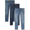 imageThe Childrens Place Girls Stretch Pull On Denim JeggingsVaile