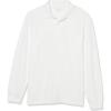 imageThe Childrens Place baby boys Long Sleeve Pique PoloWhite Single