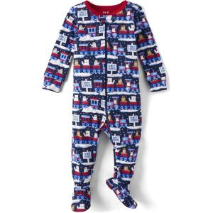 imageThe Childrens Place Baby And Toddler Boys Striped Snug Fit Cotton One Piece Pajamas 3PackFamily Express